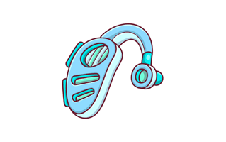 Hearing Aid Free Sticker PNG