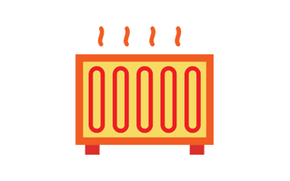 Heater Free Sticker PNG