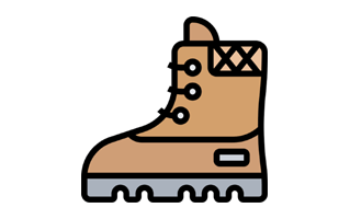 Hiking Boots Free Sticker PNG