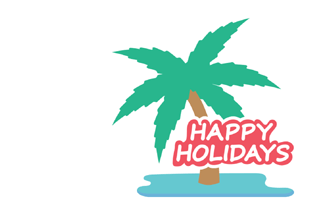 Holidays Sticker PNG
