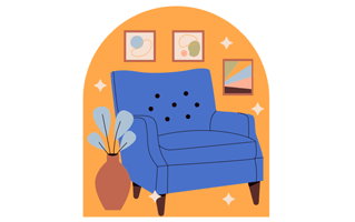 Home Decor Free Sticker PNG