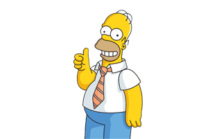 Homer Simpson PNG