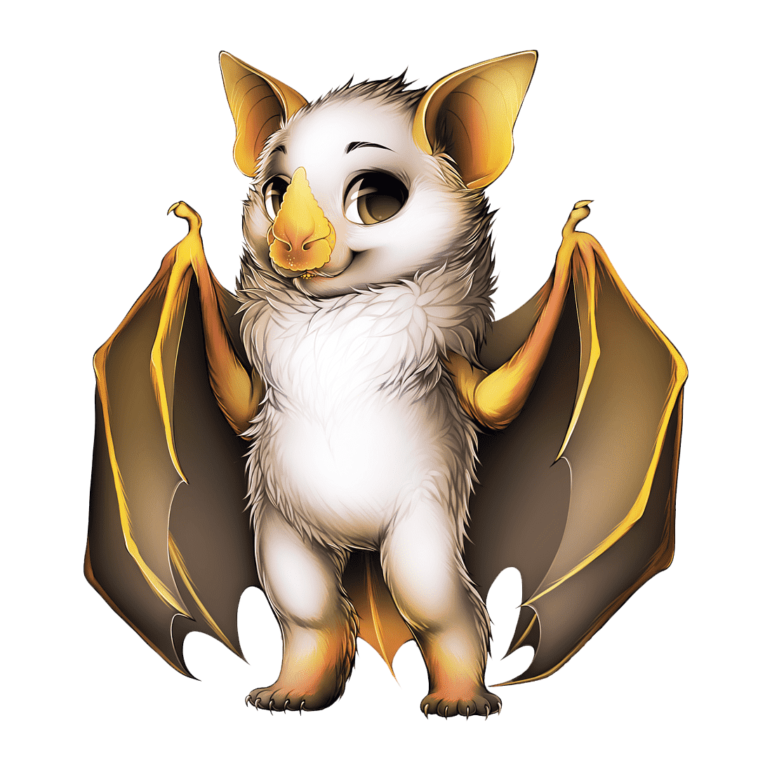 Honduran White Bat Transparent Image
