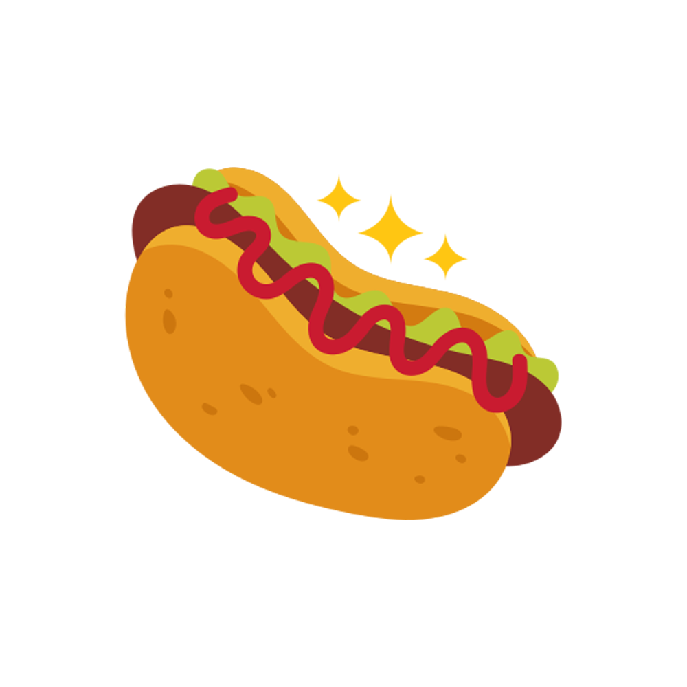 Hot Dogs Free Sticker Transparent Image
