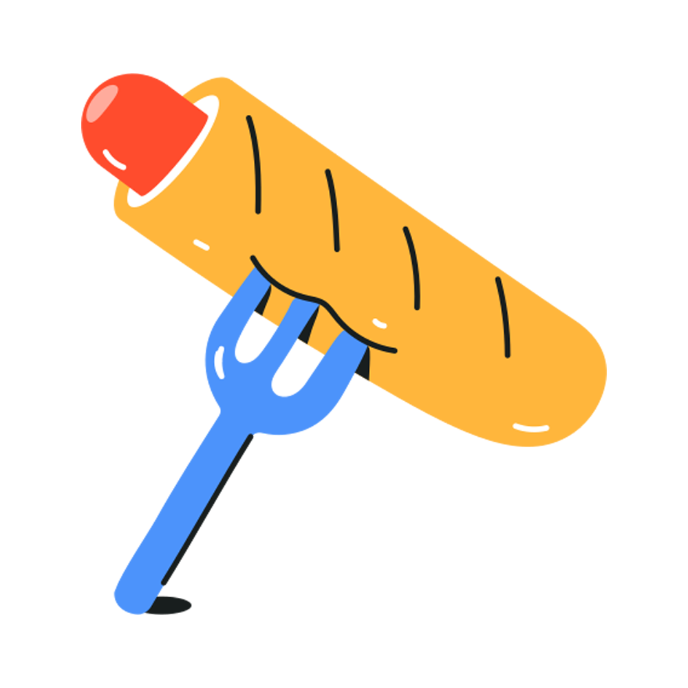 Hot Dogs Free Sticker Transparent Picture