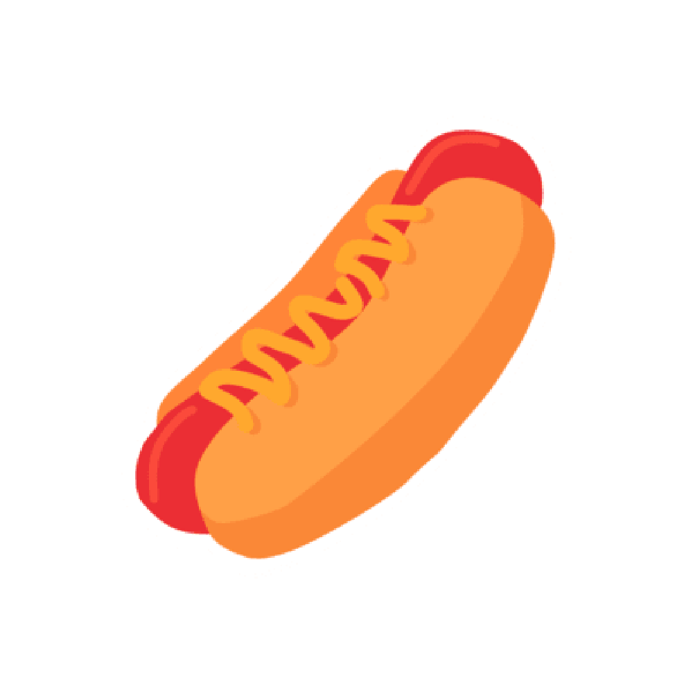 Hot Dogs Sticker Transparent Photo