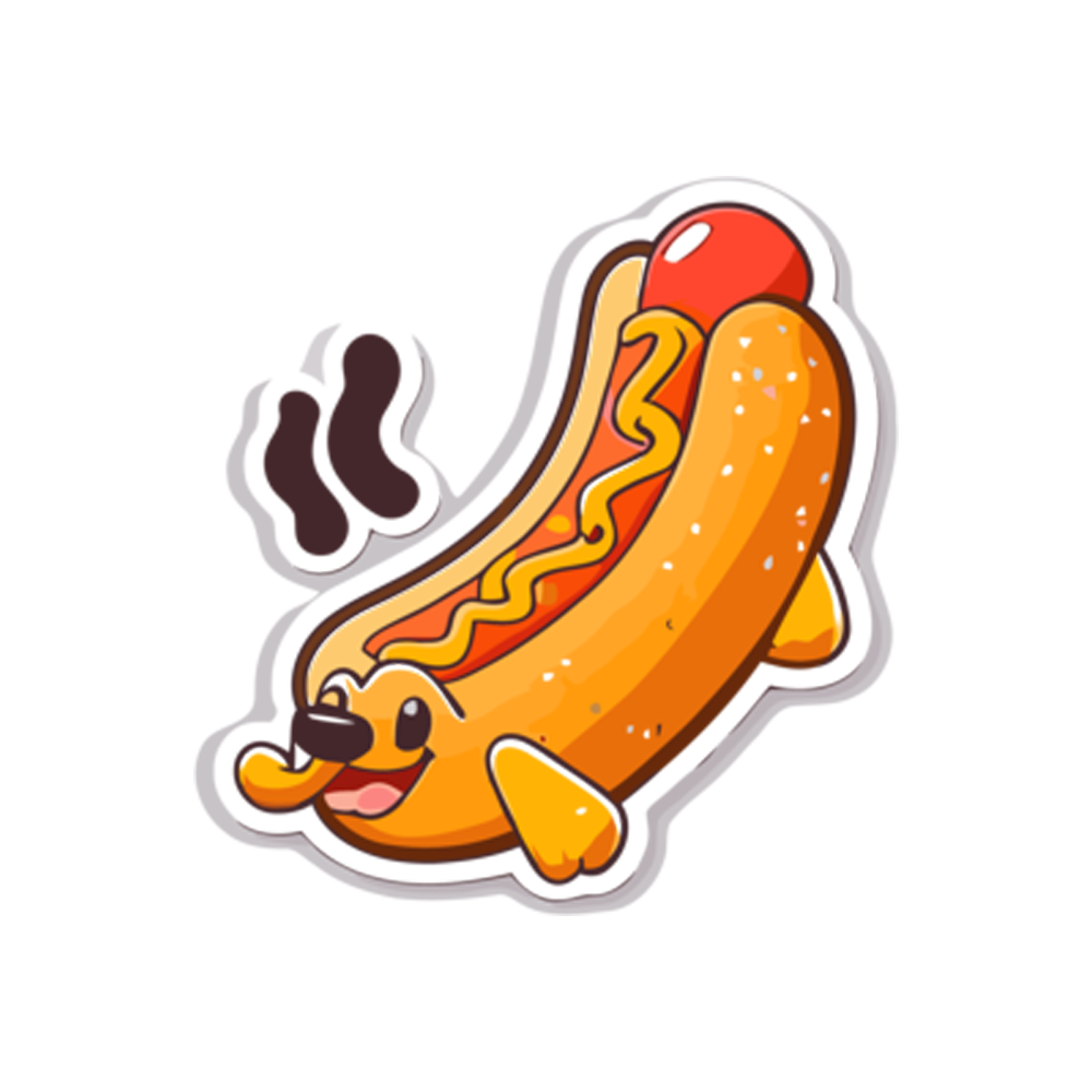 Hot Dogs Sticker Transparent Gallery