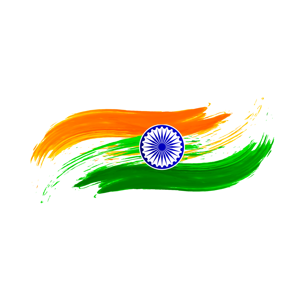Indian Flag Transparent Image