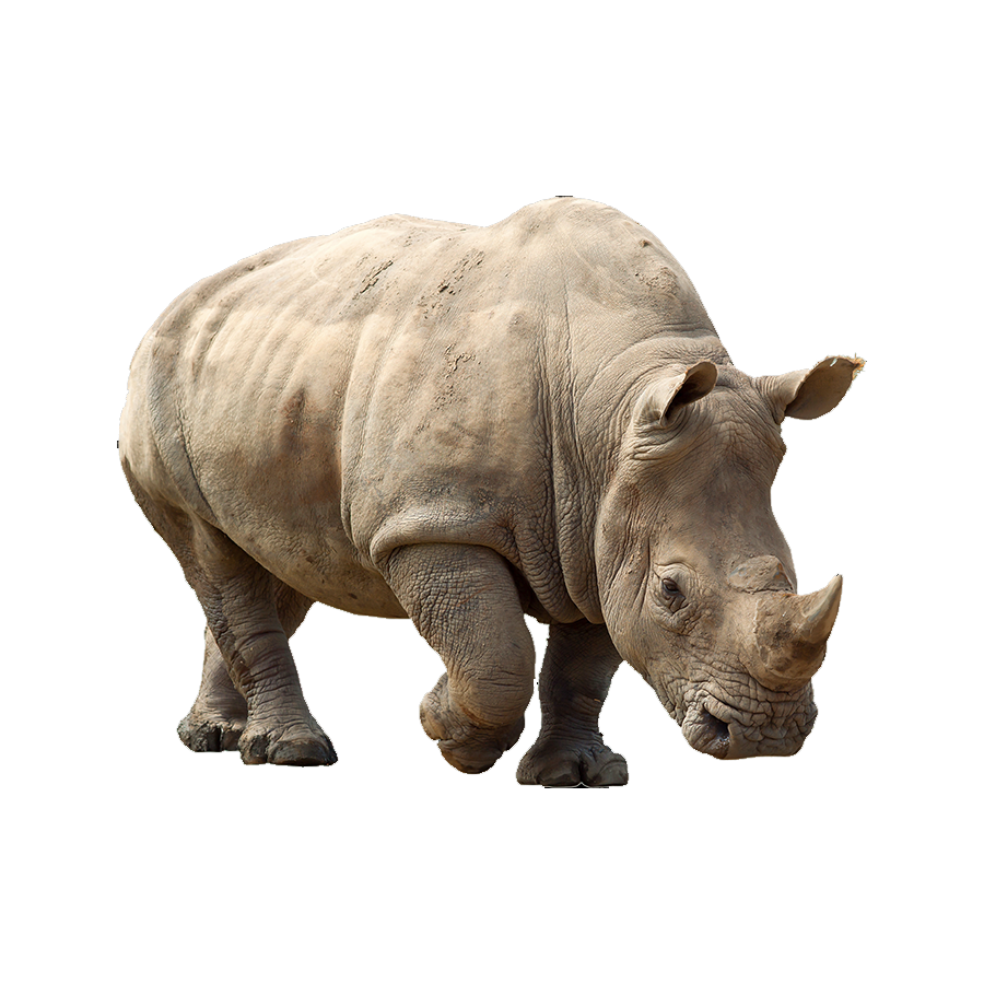 Indian Rhinoceros Transparent Clipart