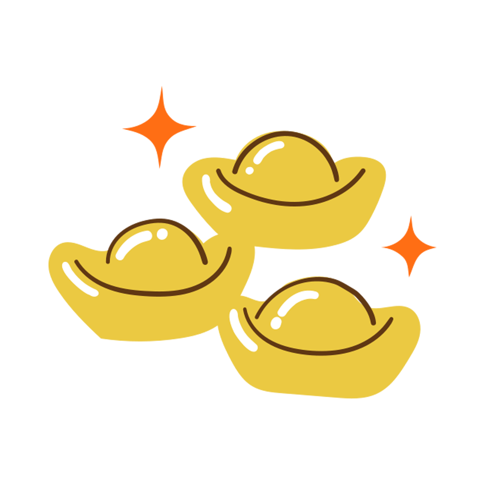 Ingot Free Sticker Transparent Image