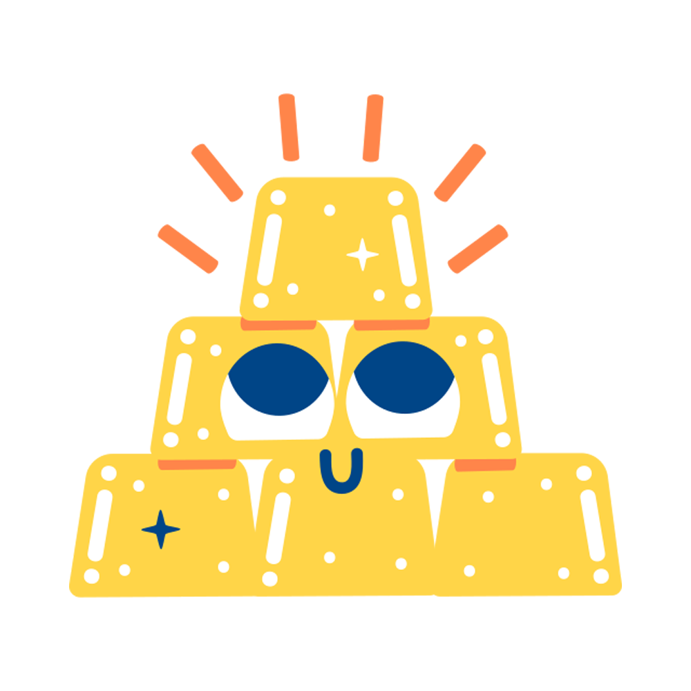 Ingot Free Sticker Transparent Photo