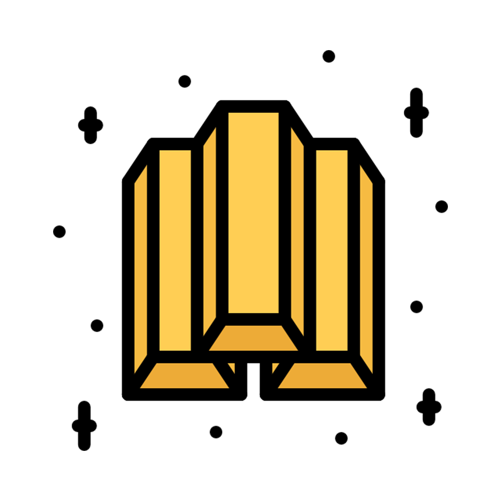 Ingot Free Sticker Transparent Gallery