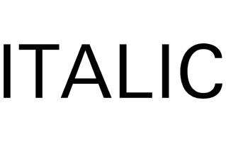 Italic Recordings PNG