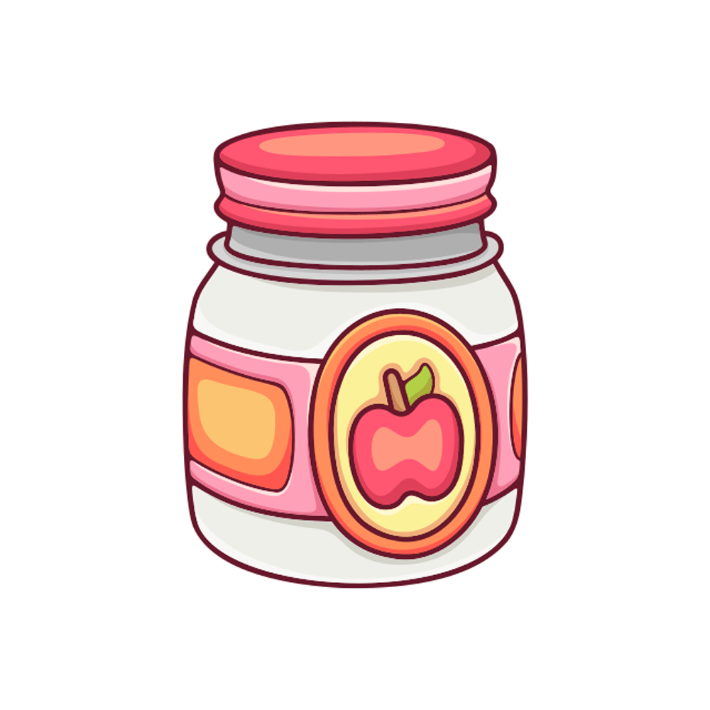 Jam Free Sticker Transparent Clipart