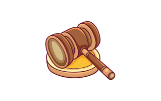 Judge Free Sticker PNG