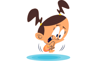 Jump Free Sticker PNG