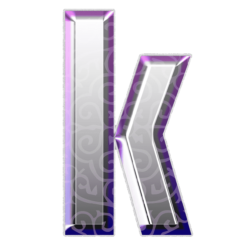 K Alphabet Transparent Photo
