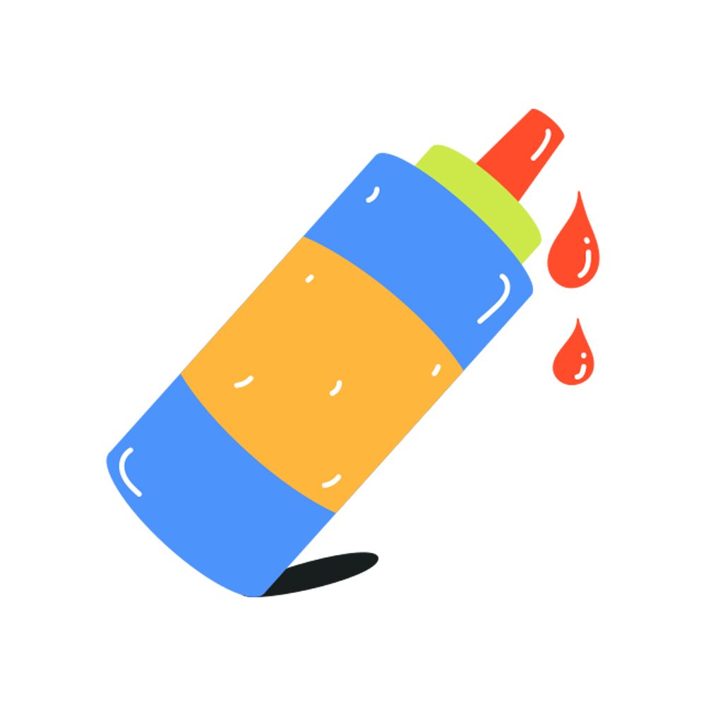 Ketchup Free Sticker Transparent Photo