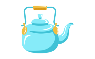 Kettle Sticker PNG