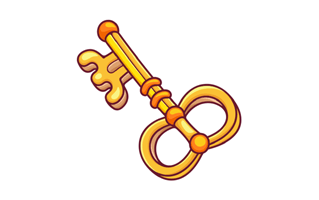 Key Free Sticker PNG