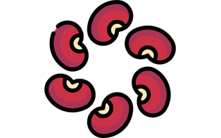 Kidney Bean Free Sticker PNG