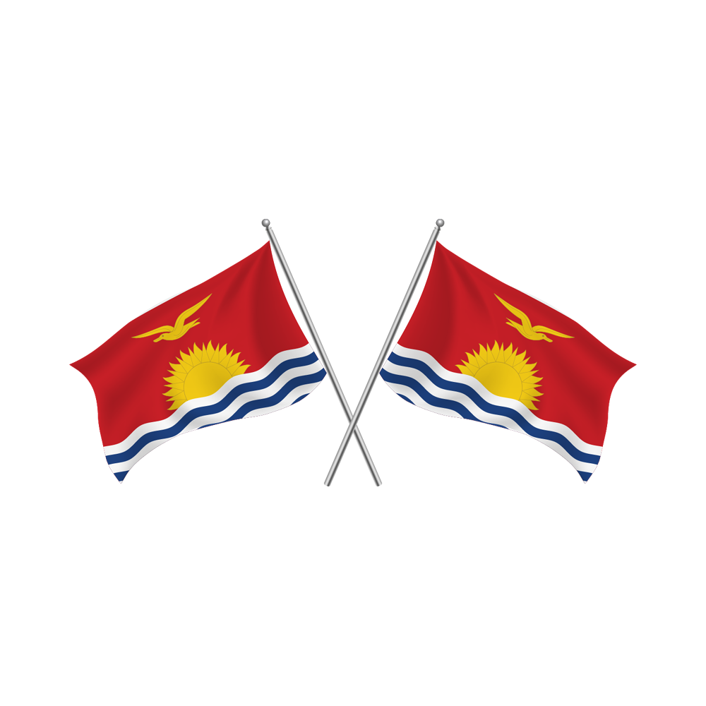Kiribati Flag Transparent Image