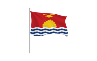 Kiribati Flag PNG