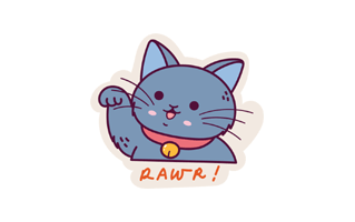 Kitty Sticker PNG