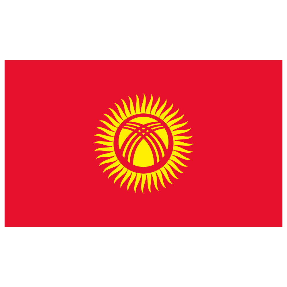 Kyrgyzstan Flag Transparent Photo