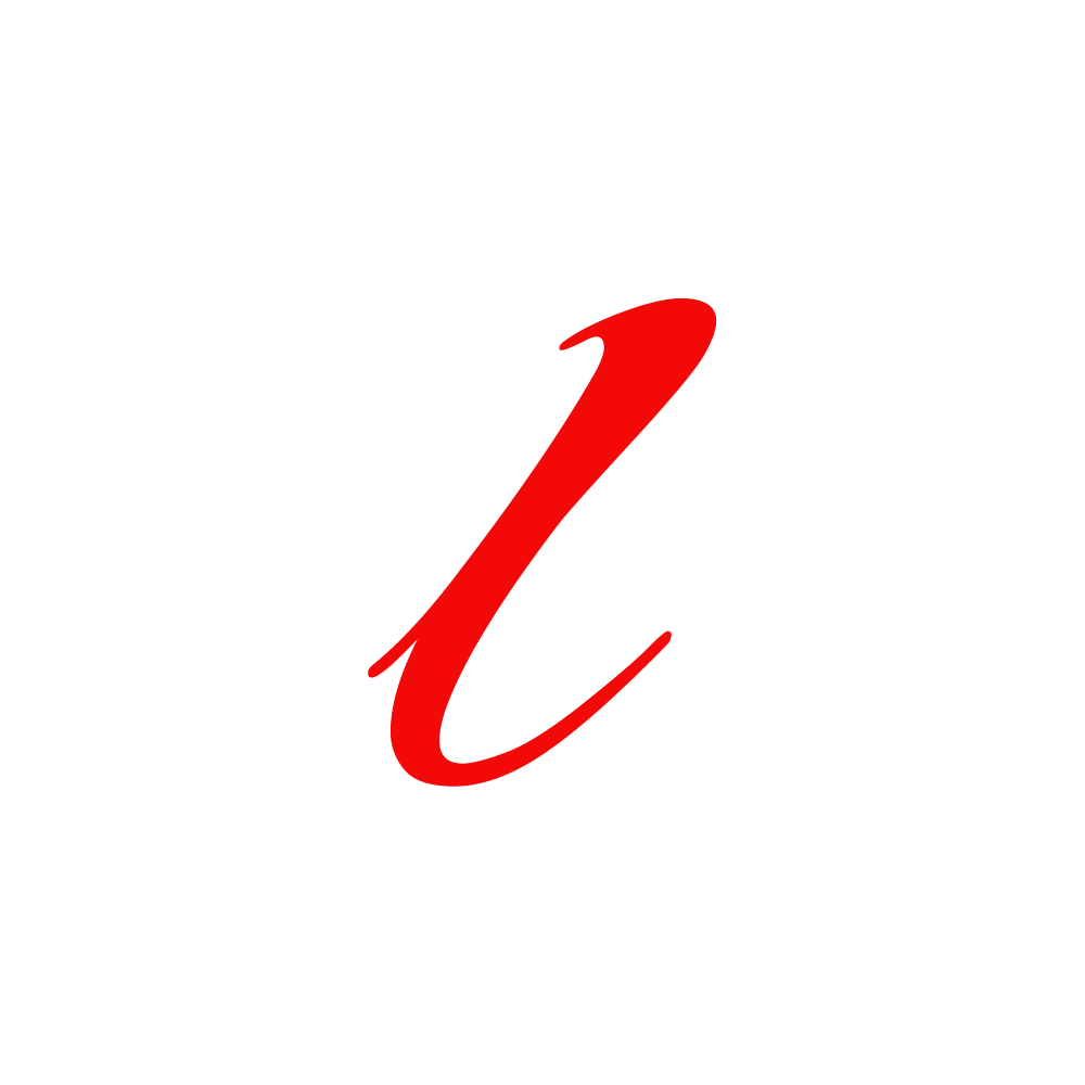 L Alphabet Red Transparent Image