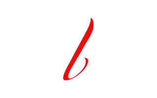 L Alphabet Red PNG