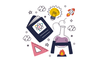 Laboratory Free Sticker PNG
