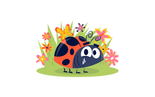 Ladybug Free Sticker PNG