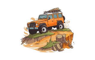 Land Rover Sticker PNG