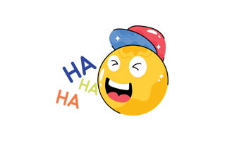 Laughing Free Sticker PNG