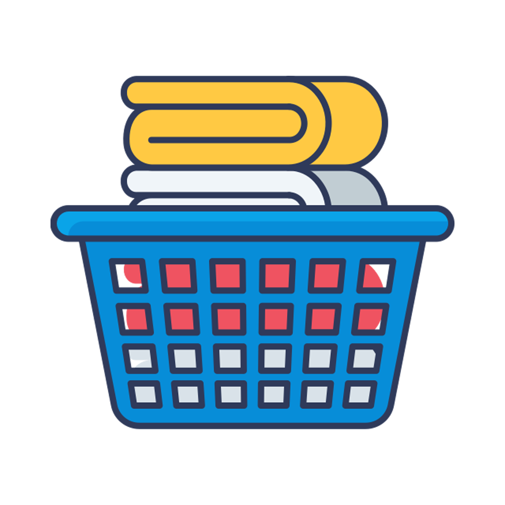 Laundry Basket Free Sticker Transparent Photo