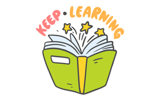 Learning Free Sticker PNG