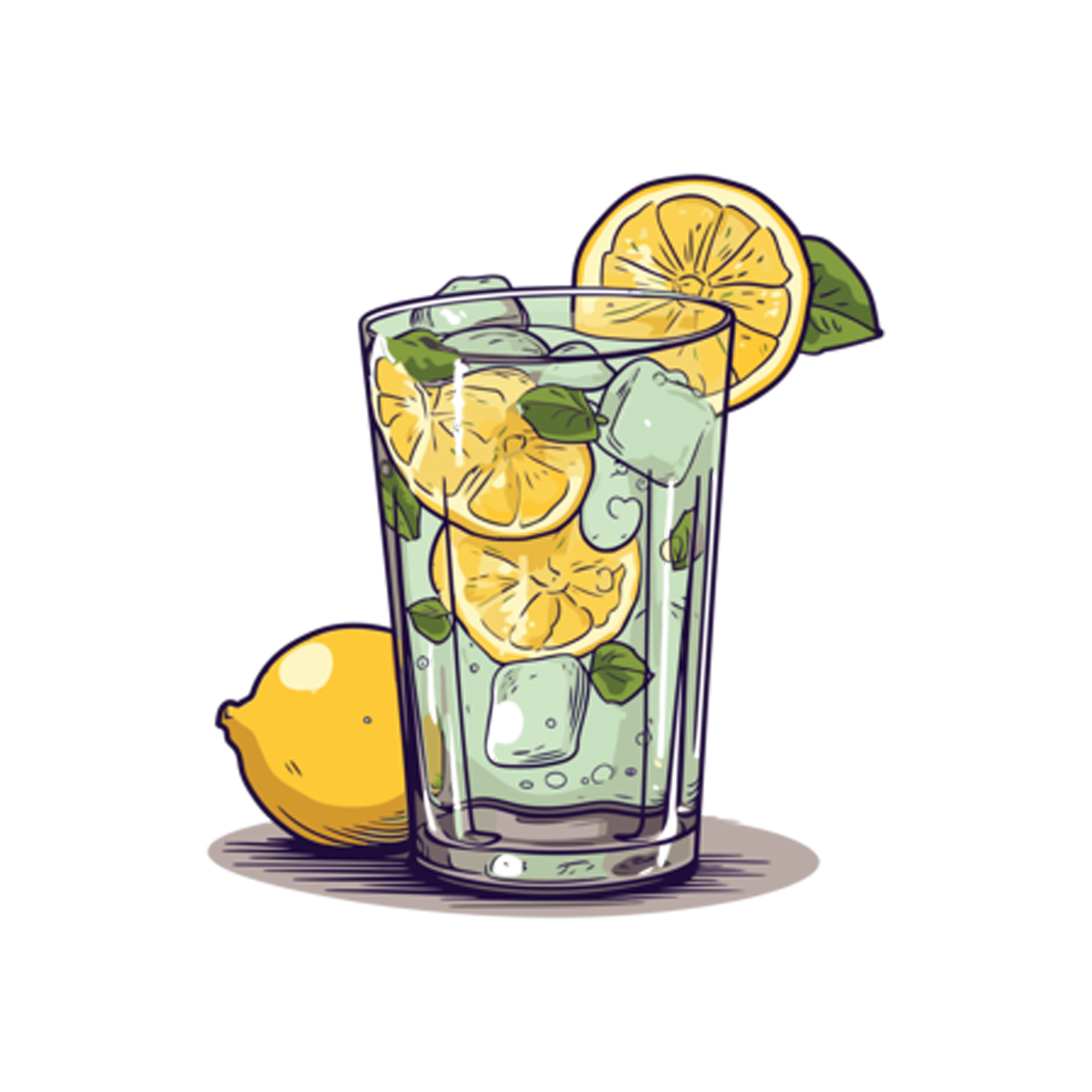 Lemonade Free Sticker Transparent Image