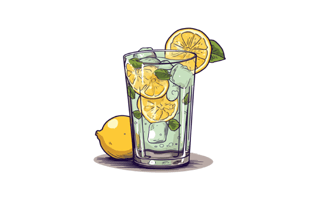 Lemonade Free Sticker PNG