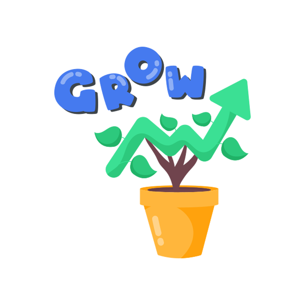Let It Grow Free Sticker Transparent Picture