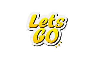 Lets Go Free Sticker PNG