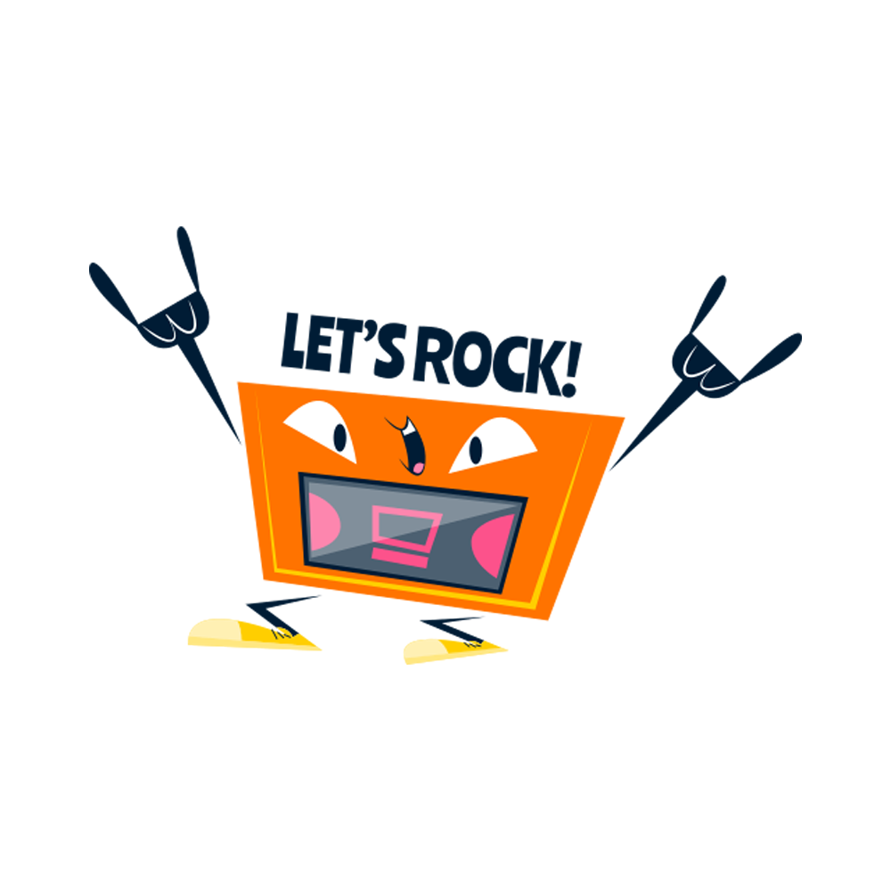 Lets Rock Sticker Transparent Photo