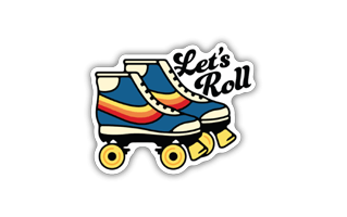 Lets Roll Sticker PNG