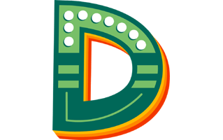 Letter D Sticker PNG