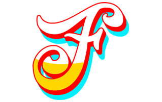 Letter F Sticker PNG
