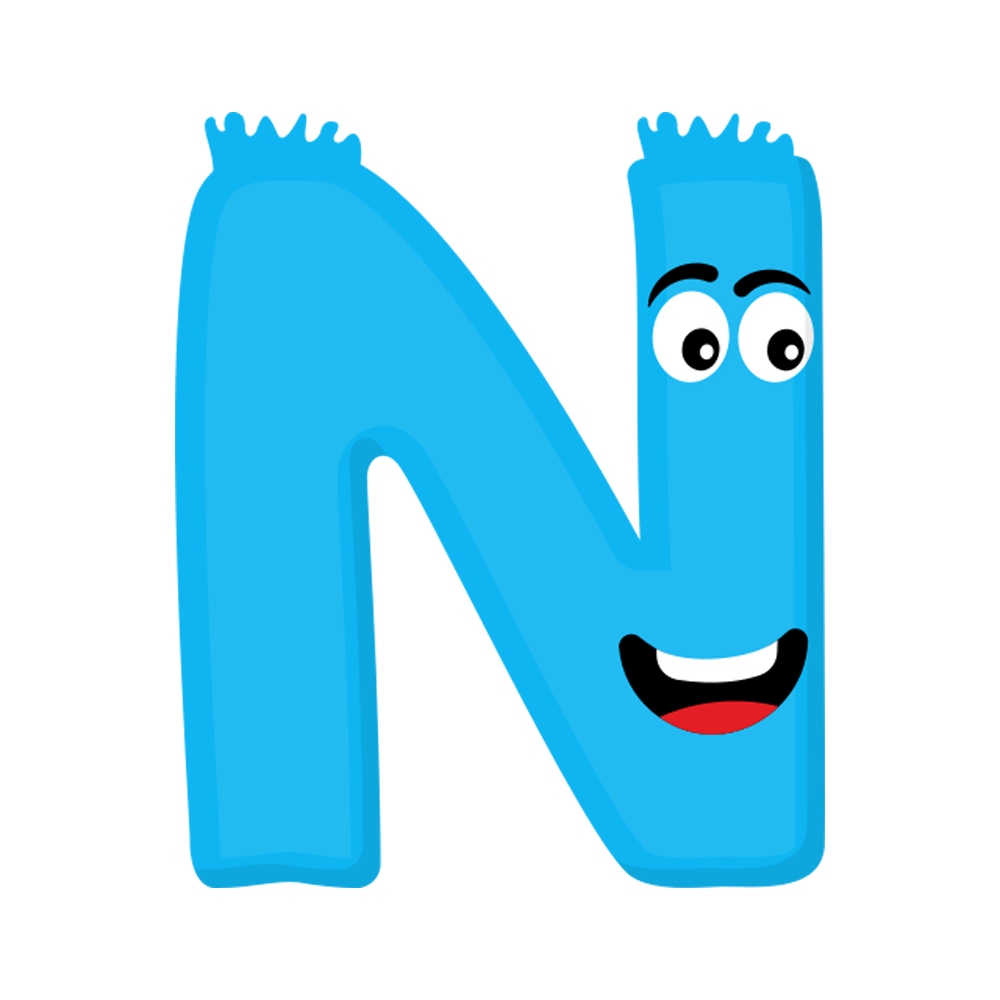 Letter N Free Sticker Transparent Gallery