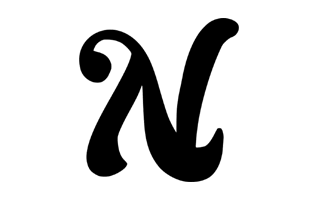 Letter N Free Sticker PNG