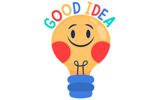 Light Bulb Free Sticker PNG