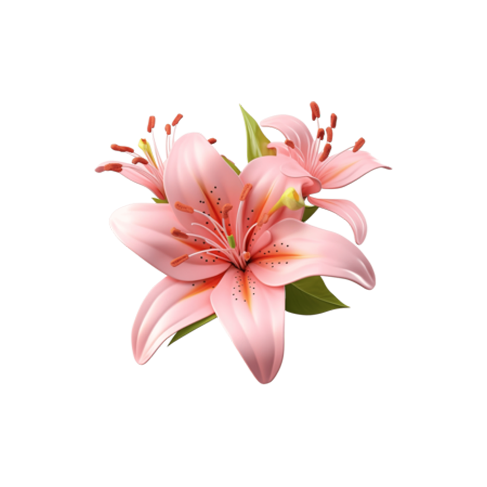 Lily Free Sticker Transparent Picture
