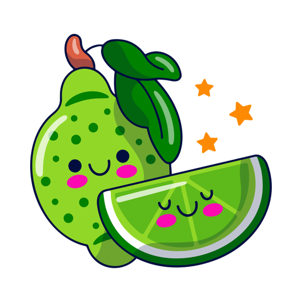 Lime Free Sticker Transparent Image